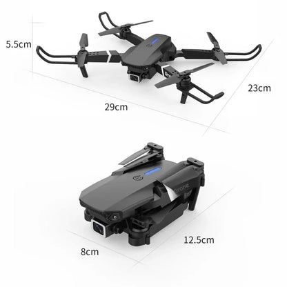 Mini Drone 4K UHD 2.4 Ghz Ready E-88 PRO