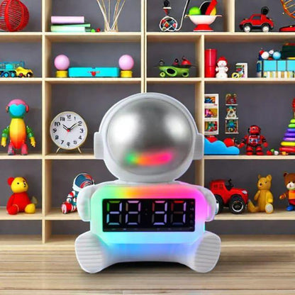 Altavoz BT Astronauta con Reloj Digital