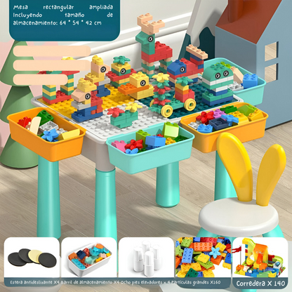 Mesa Legos Juegos De Bloques Infantil