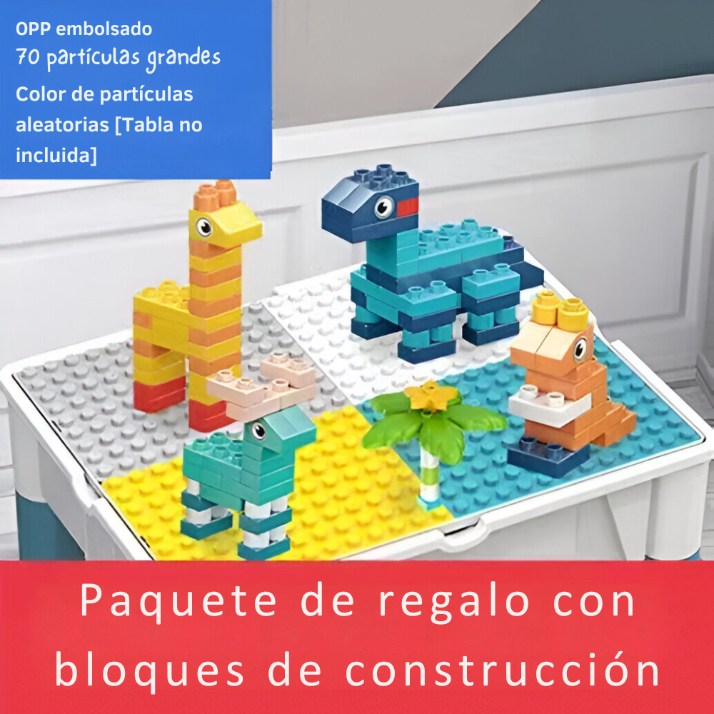 Mesa Legos Juegos De Bloques Infantil